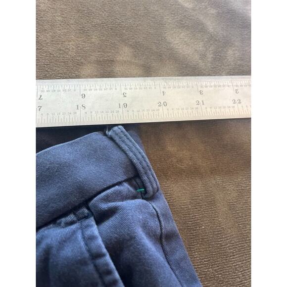 IZOD Saltwater Stretch Chino 42x32 Straight blue‎ pants - Picture 5 of 7